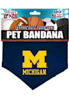 Main image for Navy Blue Michigan Wolverines Team Logo Pet Bandana