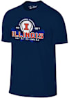 Main image for Illinois Fighting Illini 2025 Big Ten Baseball Short Sleeve T Shirt - Navy Blue