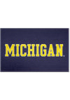 Main image for Navy Blue Michigan Wolverines Wordmark Interior Rug