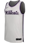 Main image for Mens K-State Wildcats White Nike Nike Game NIL Basketball Jersey