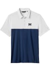 Main image for Mens Michigan Wolverines White Travis Mathew drop back Short Sleeve Fashion Polo