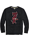 Main image for Mens Indiana Hoosiers Black Rally Triblend Vintage Logo Fashion Sweatshirt
