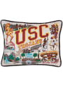 USC Trojans 16x20 Embroidered Pillow