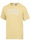 Main image for Western Michigan Broncos Yellow ComfortWash Arch Garment Dyed Short Sleeve T-Shirt
