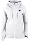 Main image for Womens Penn State Nittany Lions White Columbia Pack It Up Long Sleeve Full Zip Jacket
