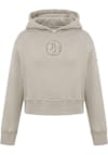 Main image for Pro Standard Brooklyn Nets Girls Tan Neutral Long Sleeve Hooded Sweatshirt