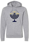 Main image for Mens Grey Michigan Wolverines Menorah Arc Hooded Sweatshirt