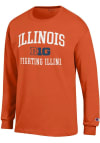 Main image for Mens Illinois Fighting Illini Orange Champion Big Ten Jersey Tee