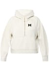 Main image for Womens Michigan Wolverines Ivory lululemon Scuba Hooded Sweatshirt