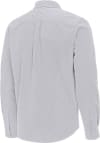 Main image for Mens Illinois Fighting Illini Ash Antigua Porter Long Sleeve Dress Shirt