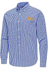 Main image for Mens Pitt Panthers Blue Antigua Ellis Long Sleeve Dress Shirt