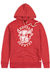 Main image for Mens Indiana Hoosiers Crimson Homefield Bison "Never Daunted" Vintage Long Sleeve Fashion Hood