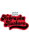 Main image for Red Nebraska Cornhuskers Screen Font Stickers