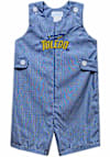 Main image for Toddler Toledo Rockets Navy Blue Vive La Fete Gingham Overalls