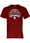 Main image for Indiana Hoosiers Crimson Blue 84 2025 Big Ten Football Champions Undefeated 13-0 Short Sleeve T Sh..