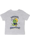 Main image for Infant Drexel Dragons Grey Vive La Fete Dino-Riffic Short Sleeve T-Shirt