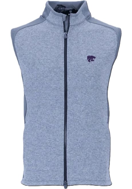 Mens K-State Wildcats Grey Greyson Tate Vest