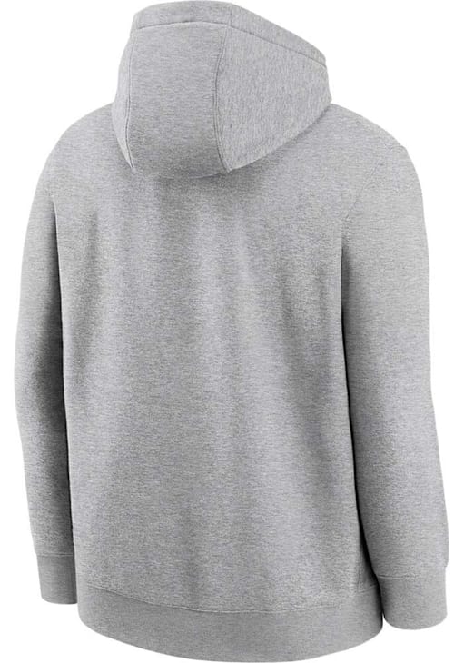 Nike Oklahoma Sooners Mens Dark Grey 2025 CFP Bound Made For This Long Sleeve Hoodie