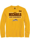 Main image for Owen Michaels Rally Mens Gold Western Michigan Broncos NIL Stacked Box Tee