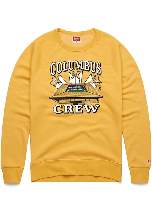 Homage Columbus Crew Mens GOLD 2023 Cup Champions Long Sleeve