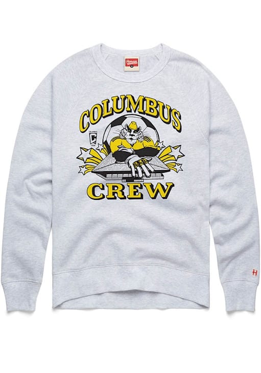 Homage Columbus Crew Mens GREY 2023 Cup Champions Long Sleeve