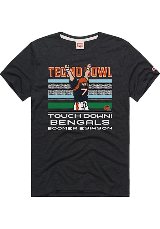 Boomer Esiason Cincinnati Bengals BLACK TECMO Bowl Short Sleeve