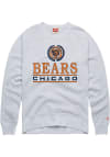 Main image for Homage Chicago Bears Mens Grey Collegiate Crest Long Sleeve Fashion Sweatshirt