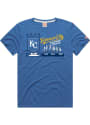 Kansas City Royals Homage Kauffman Stadium Scoreboard Fashion T Shirt - Blue