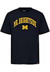 Main image for Navy Blue Michigan Wolverines Mr. Brightside Short Sleeve Fashion T Shirt