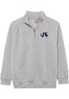 Main image for Mens Grey Drexel Dragons Essentials Embroidery Qtr Zip Pullover