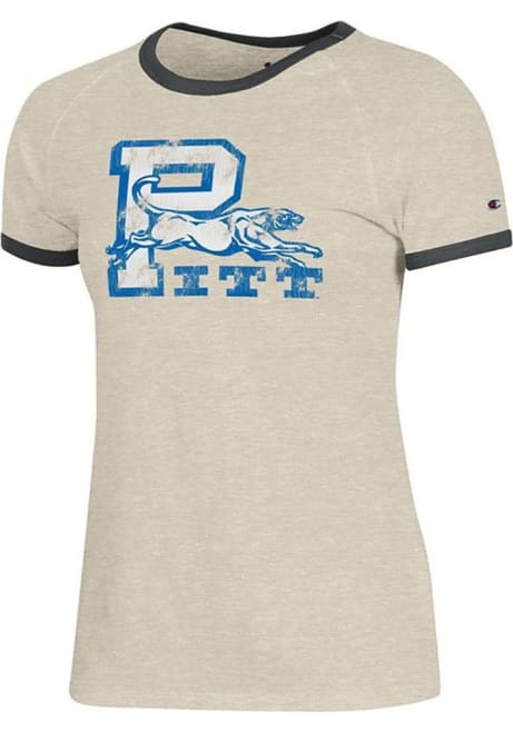 Pitt Panthers #DYEHARD Design Short Sleeve T-Shirt - White