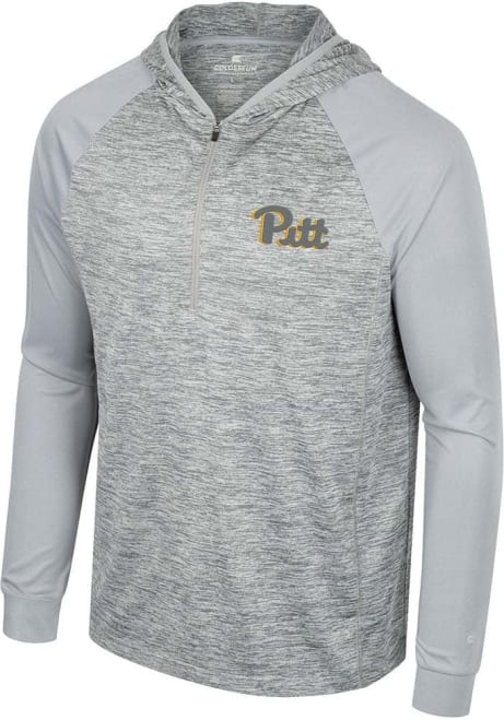 Mens Pitt Panthers Blue Colosseum #Univ of Pittsburg 1/4 Zip Pullover