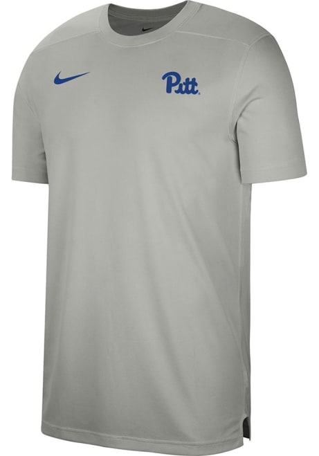 Pitt Panthers Blue Nike Team Short Sleeve T Shirt