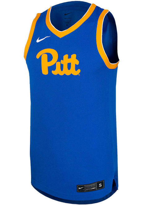 Mens Pitt Panthers Blue Nike #Univ of Pittsburg Basketball Jersey