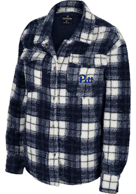 Womens Pitt Panthers Navy Blue Colosseum #Univ of Pittsburg Light Weight Jacket