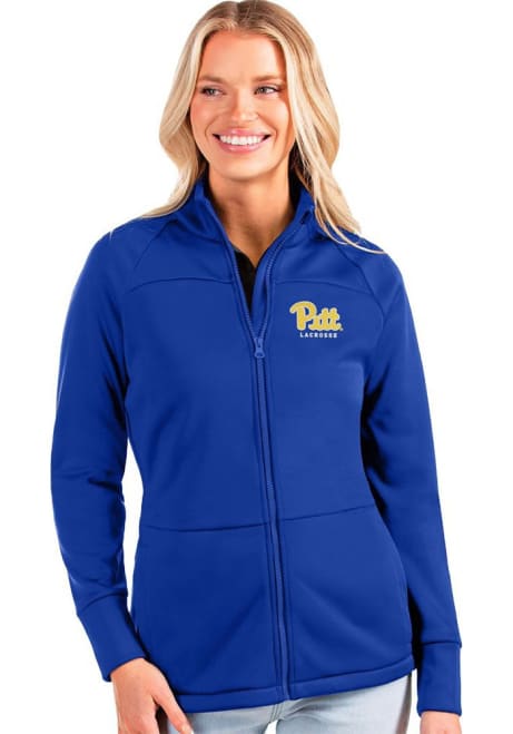 Womens Blue Pitt Panthers #Univ of Pittsburg Light Weight Jacket