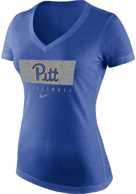 Pitt Panthers Team Style Short Sleeve T-Shirt - Blue