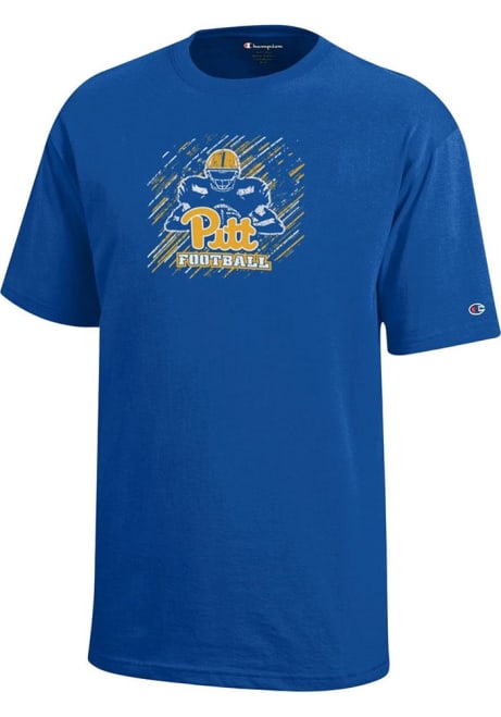 Youth Pitt Panthers Blue Champion Team Short Sleeve T-Shirt