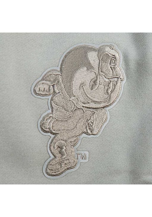 Pro Standard Ohio State Buckeyes Mens Brown Neutral Long Sleeve Crew Sweatshirt