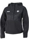 Main image for Womens K-State Wildcats Black Columbia Cloud Point Fleece Light Weight Jacket