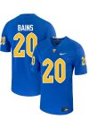 Main image for Kavir Bains Nike Mens Blue Pitt Panthers Football Name And Number Football Jersey