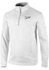 Main image for Mens Purdue Boilermakers White Columbia Vault Heat Seal Omni Wick Wickhams Hills Qtr Zip Pullover