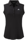 Main image for Womens Minnesota Golden Gophers Black Cutter and Buck Forge Eco Polo Shirt