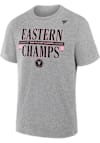 Main image for Inter Miami CF Grey 2025 Conference Champs Locker Room Short Sleeve T Shirt