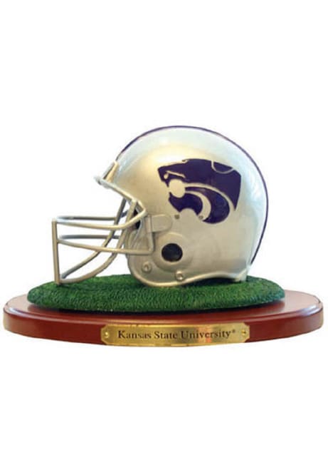 Brown K-State Wildcats Helmet Figurine