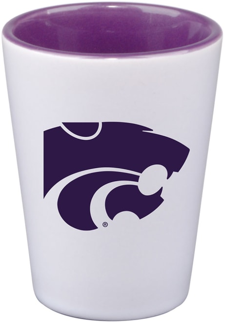 Purple K-State Wildcats 2OZ Inner color Shot Glass