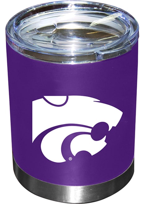Purple K-State Wildcats 12oz Stainless Steel Stainless Steel Tumbler
