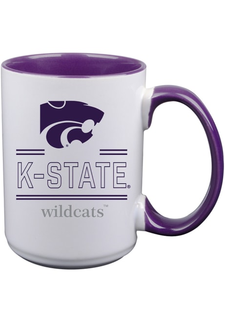 Purple K-State Wildcats Classic Crew Mug