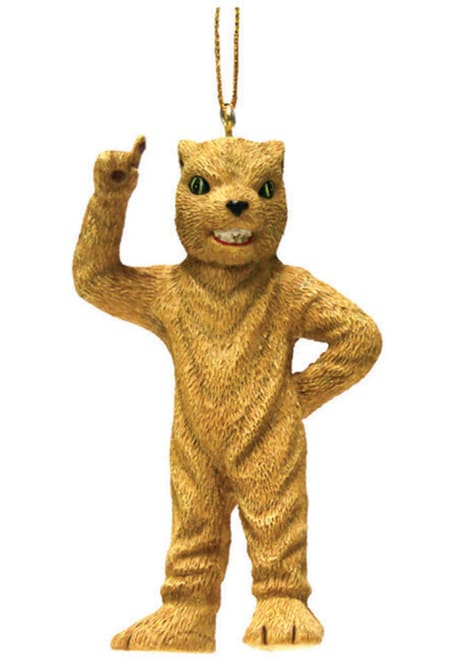 Blue Pitt Panthers mascot Ornament