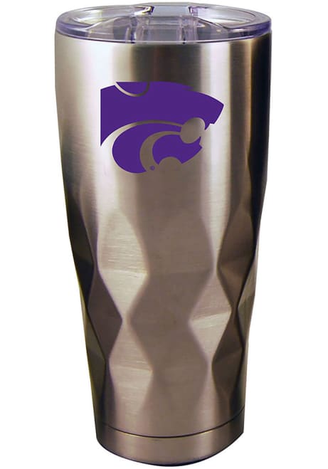 Purple K-State Wildcats 22 oz. Stainless Steel Tumbler